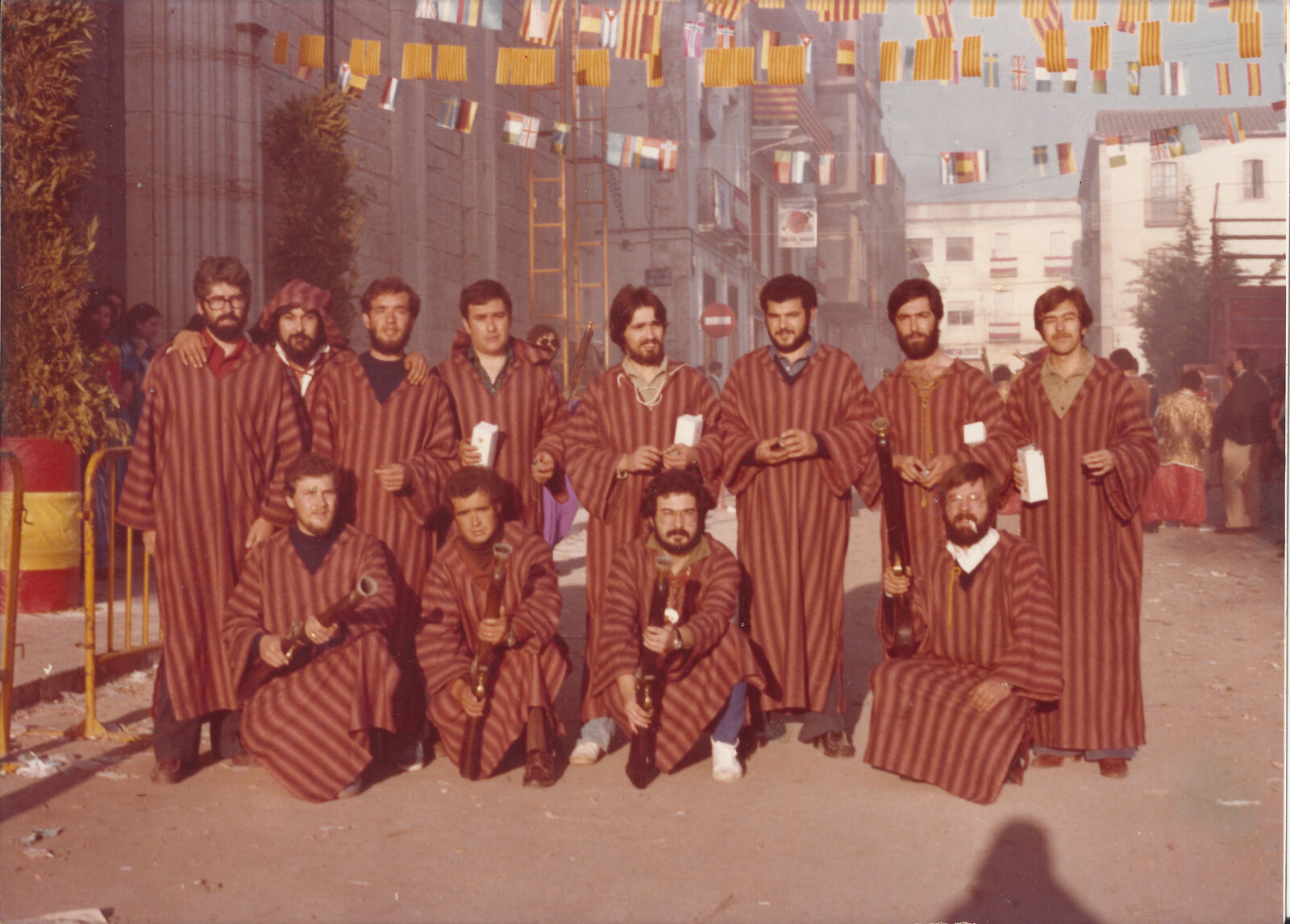 La filà, l'any 1978.
